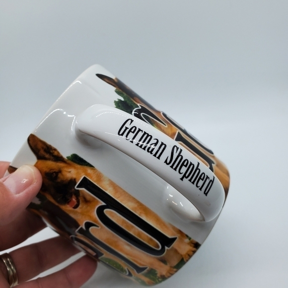 Large German Shepherd coffee cup mug - Picture 5 of 8